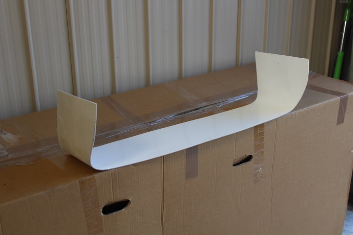 RS500 Radiator air duct fiber/G