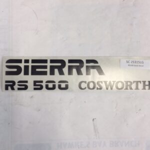 Boot Sticker Light Grey RS500