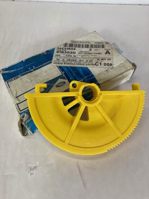 Clutch Quadrant Yellow Genuine Ford