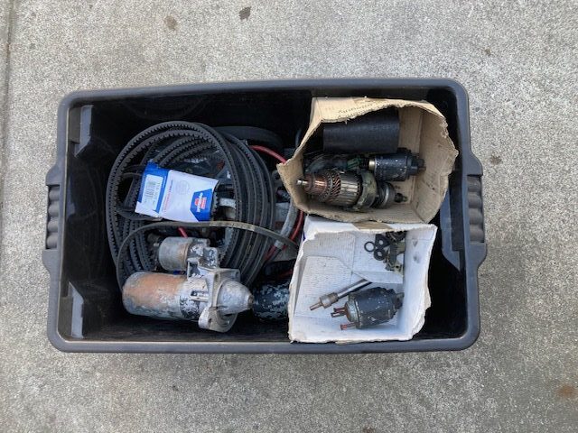 Used Starter Motor And Alternator Parts